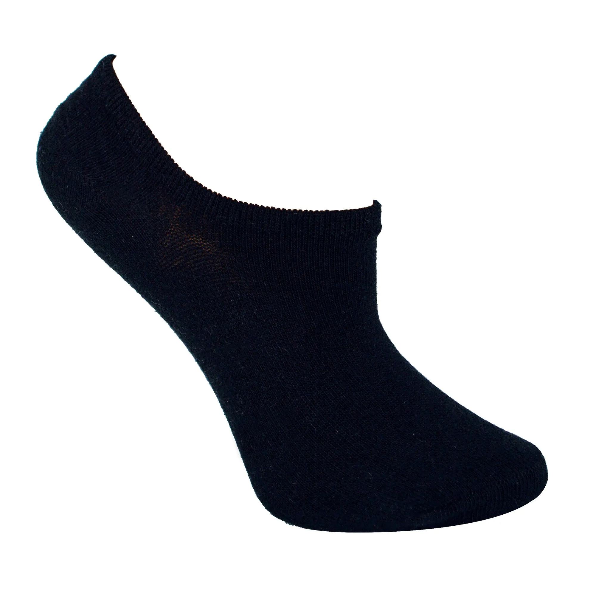 10 Pack Girls & Boys No Show Invisible Cotton Rich Socks (3 Sizes)