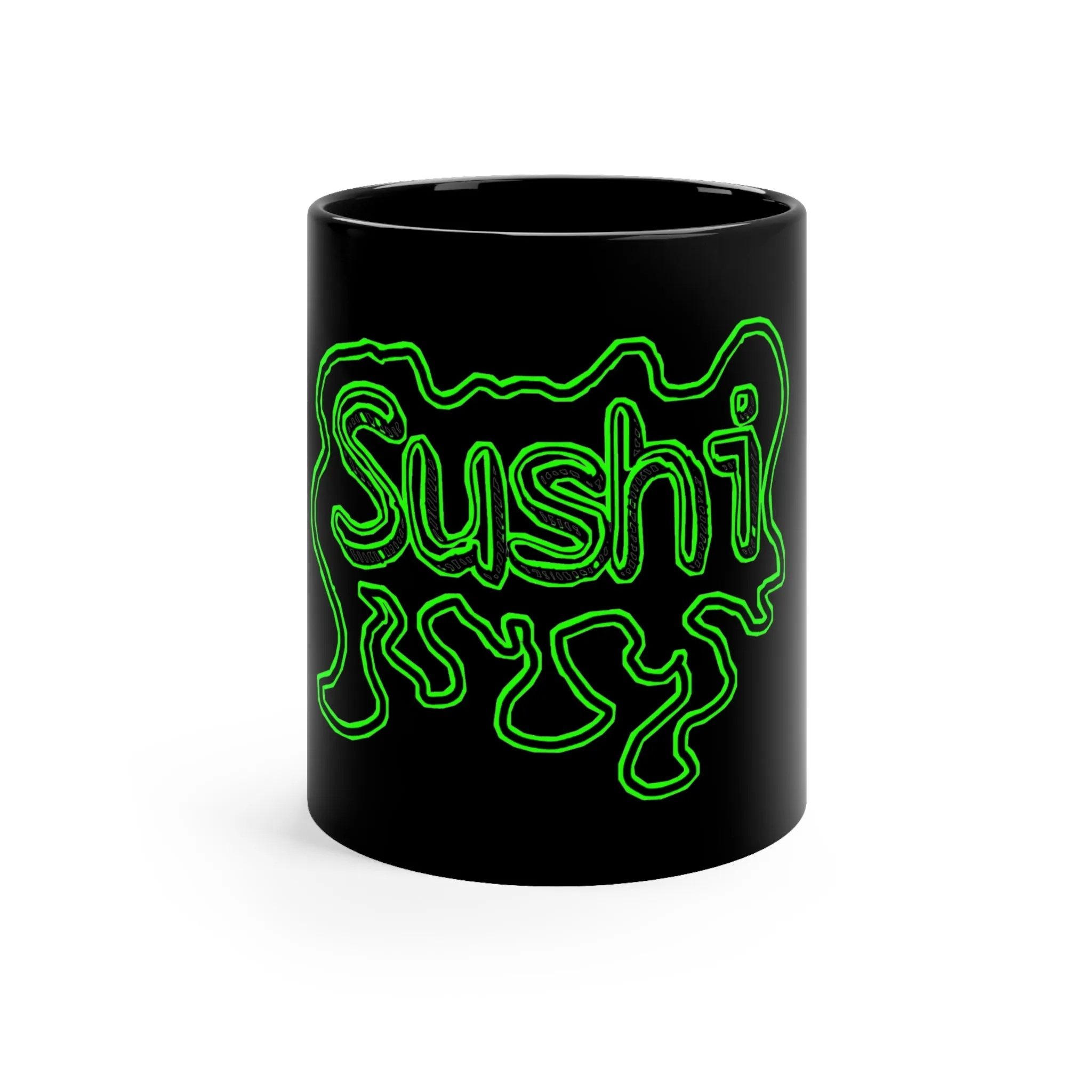 11oz Black Mug