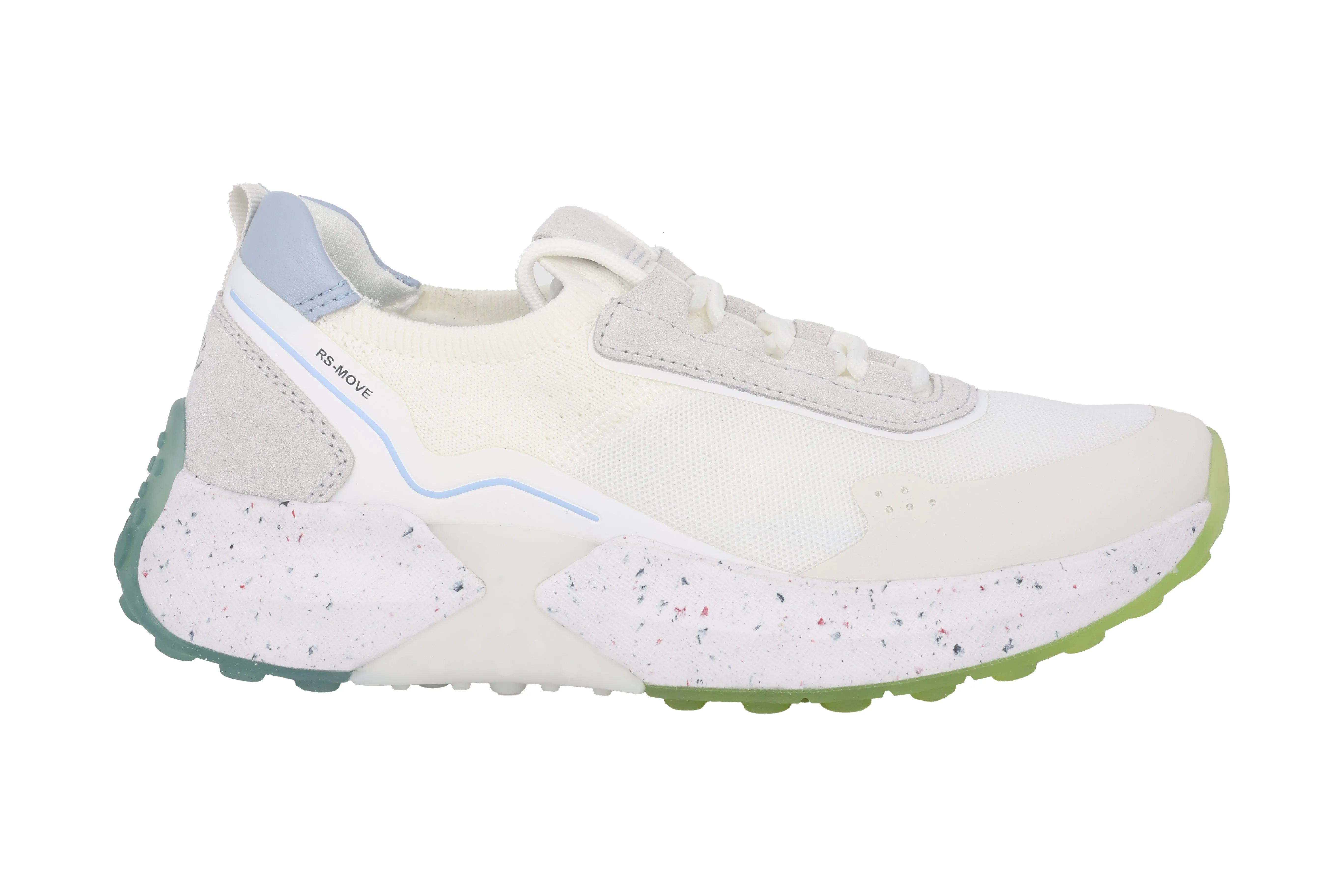 '26.996.51' women's walking rolling sneaker -white