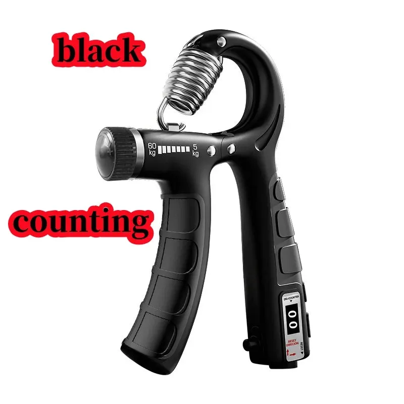 5-60kg Adjustable Hand Grip Strengthener Hand Grip Trainer With Counter Wrist Forearm And Hand Exerciser For Muscle Building