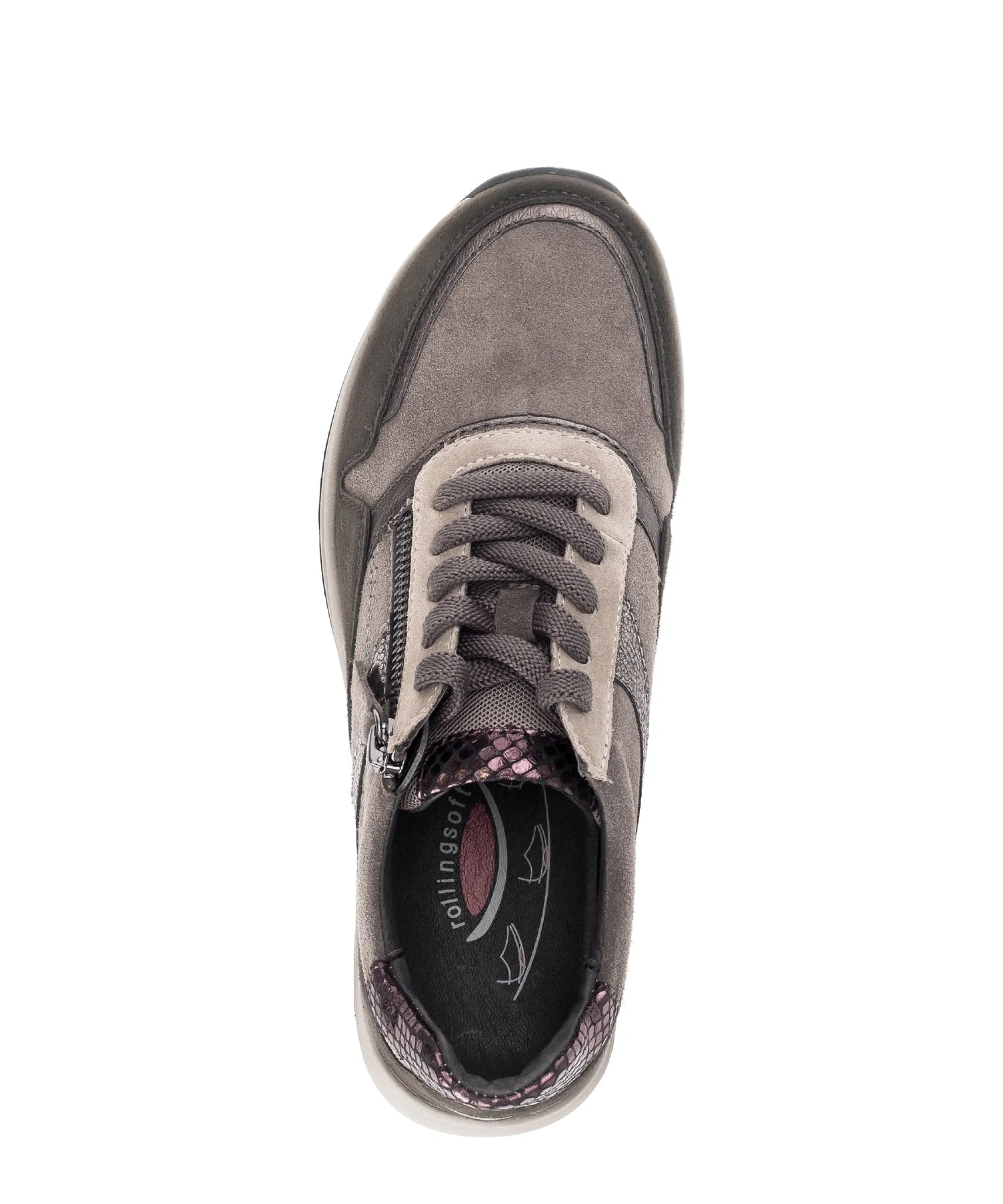 '56.957.30' women's rolling sneaker - Grey