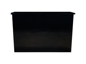 ACRYLIC 6FT BAR - GLOSSY BLACK