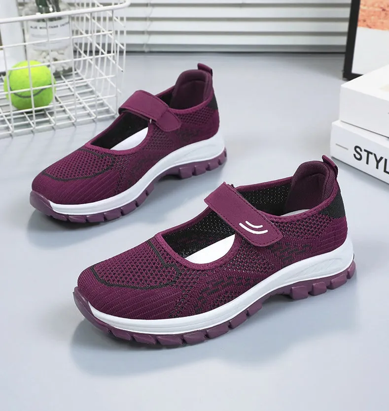 Adjustable and Soft Minimalist Sneakers for Elegant Women