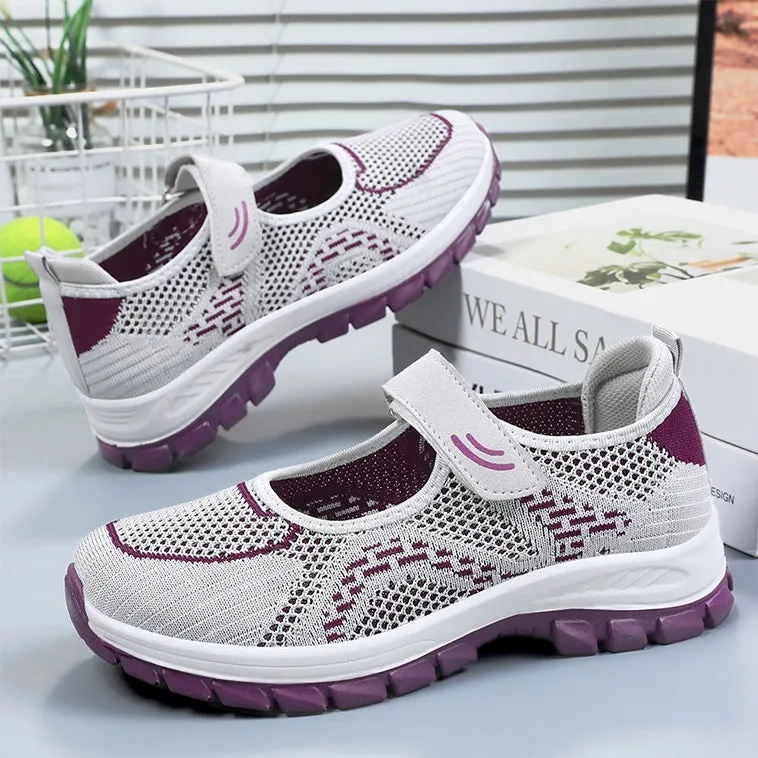 Adjustable and Soft Minimalist Sneakers for Elegant Women