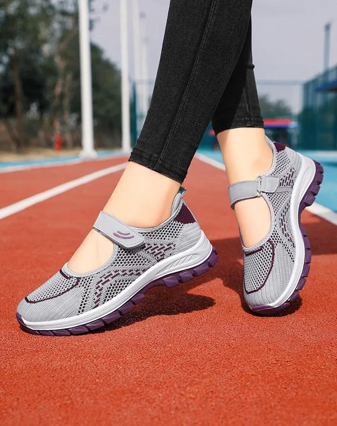 Adjustable and Soft Minimalist Sneakers for Elegant Women