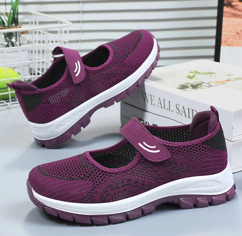 Adjustable and Soft Minimalist Sneakers for Elegant Women