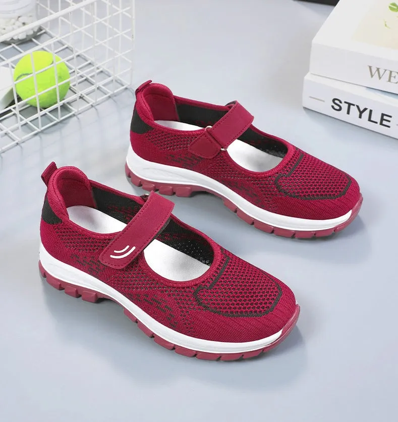 Adjustable and Soft Minimalist Sneakers for Elegant Women