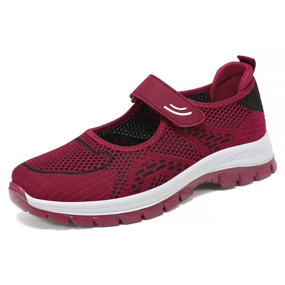 Adjustable and Soft Minimalist Sneakers for Elegant Women