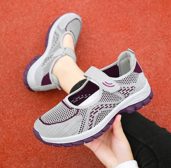 Adjustable and Soft Minimalist Sneakers for Elegant Women