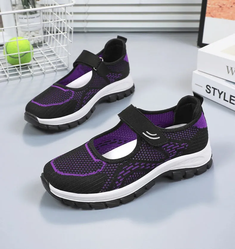 Adjustable and Soft Minimalist Sneakers for Elegant Women