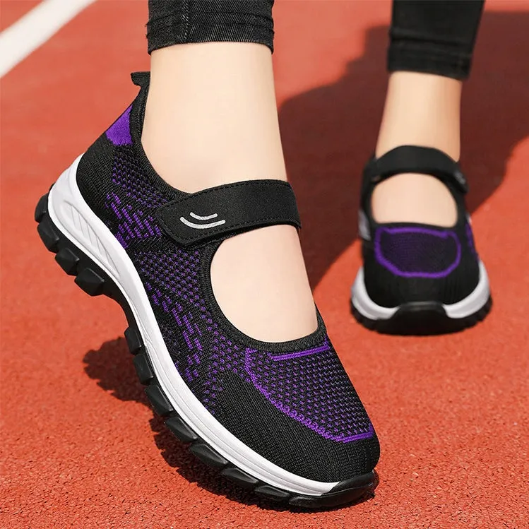 Adjustable and Soft Minimalist Sneakers for Elegant Women