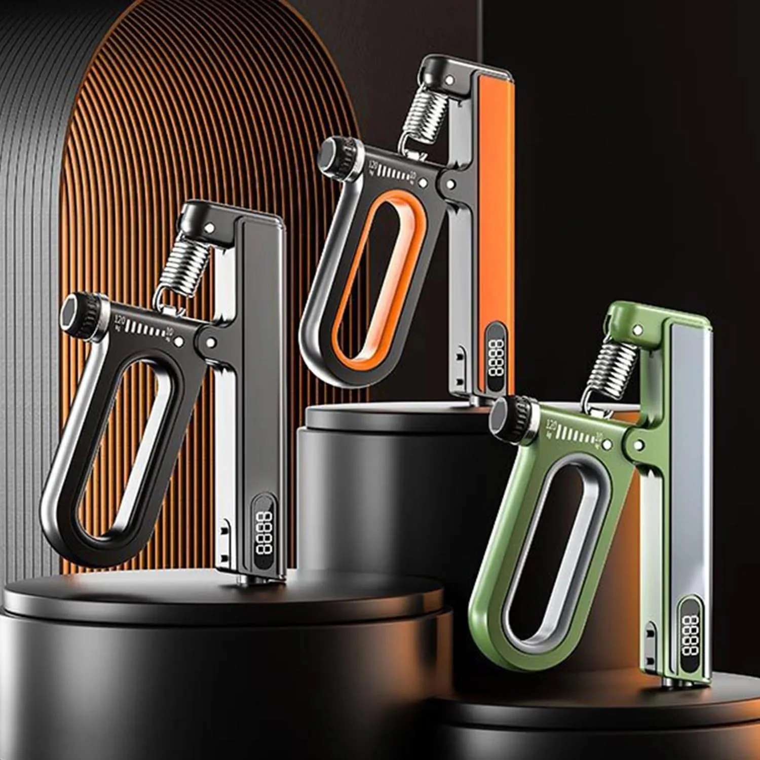 Adjustable Hand Grip with Counter - 10KG to 120KG