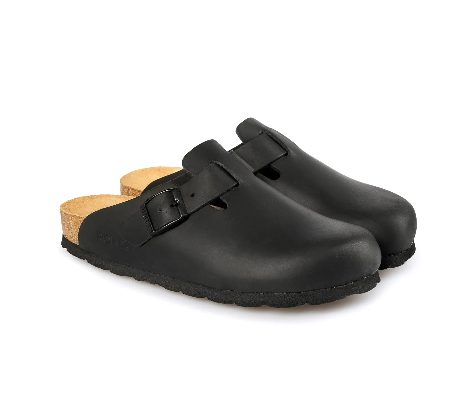 'Alba' women's outdoor clog - Black