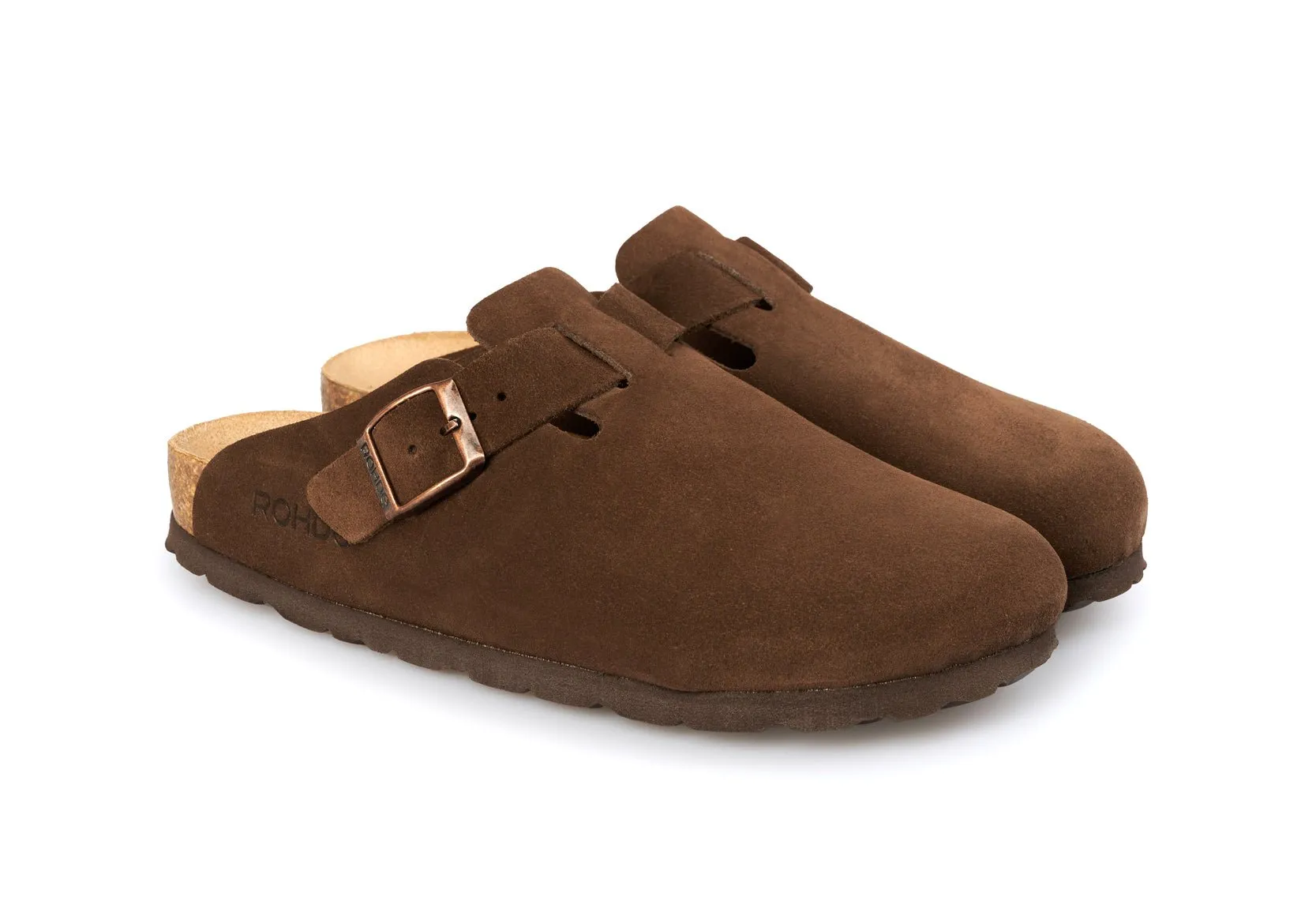 'Alba' women's outdoor clog -  Brown