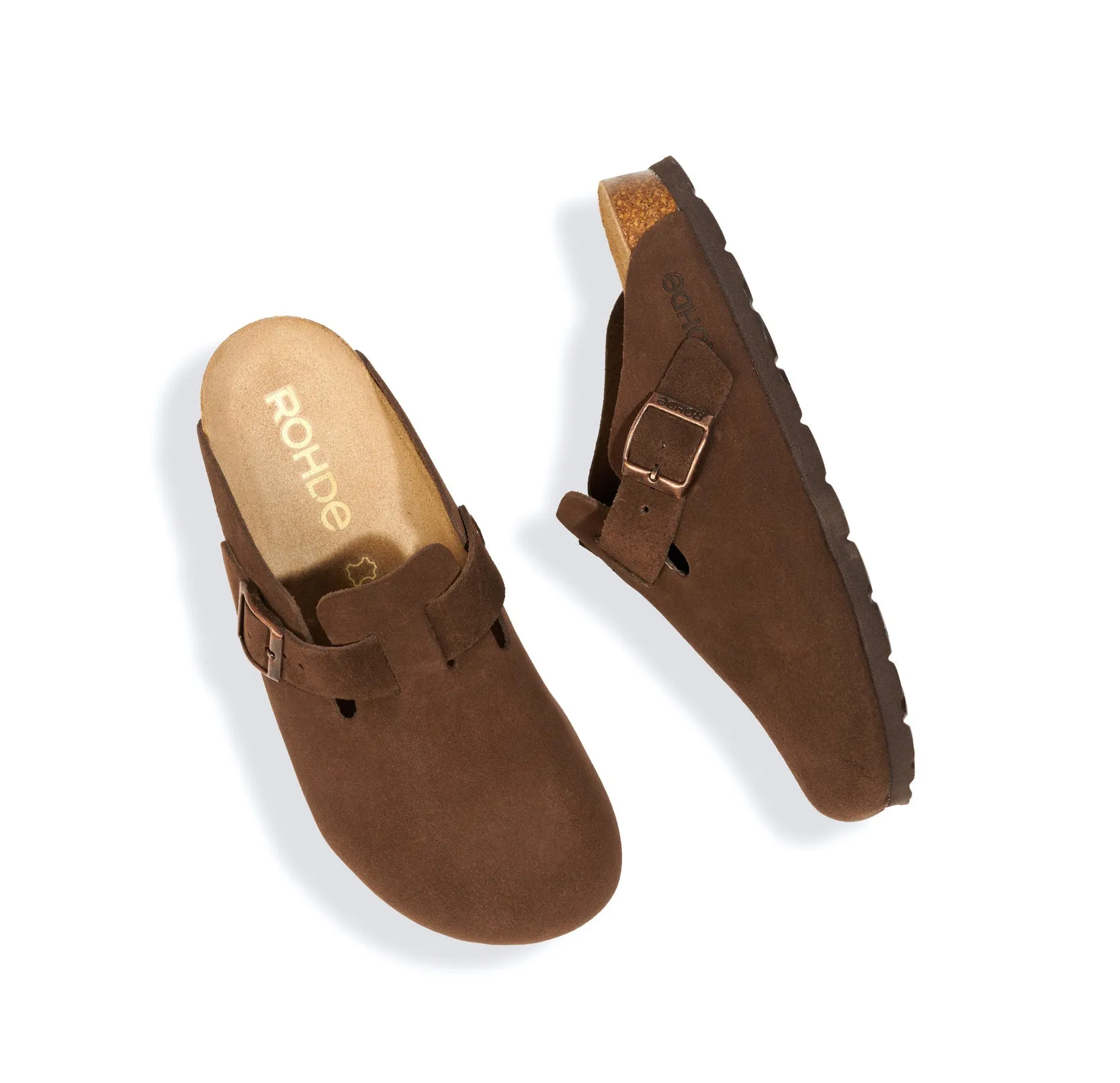 'Alba' women's outdoor clog -  Brown