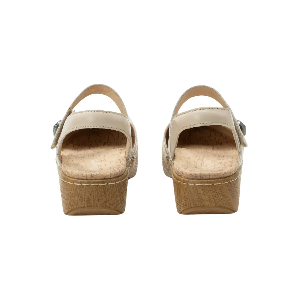 Alegria Opal Oat Leather Shoe (Women's)