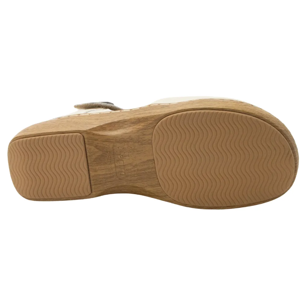 Alegria Opal Oat Leather Shoe (Women's)