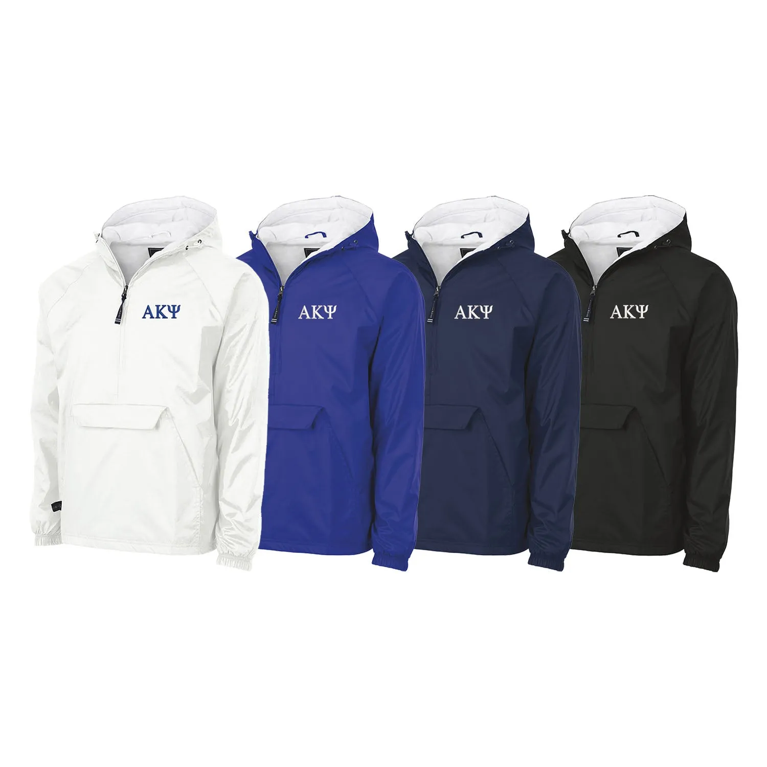 Alpha Kappa Psi Flannel Lined Windbreaker