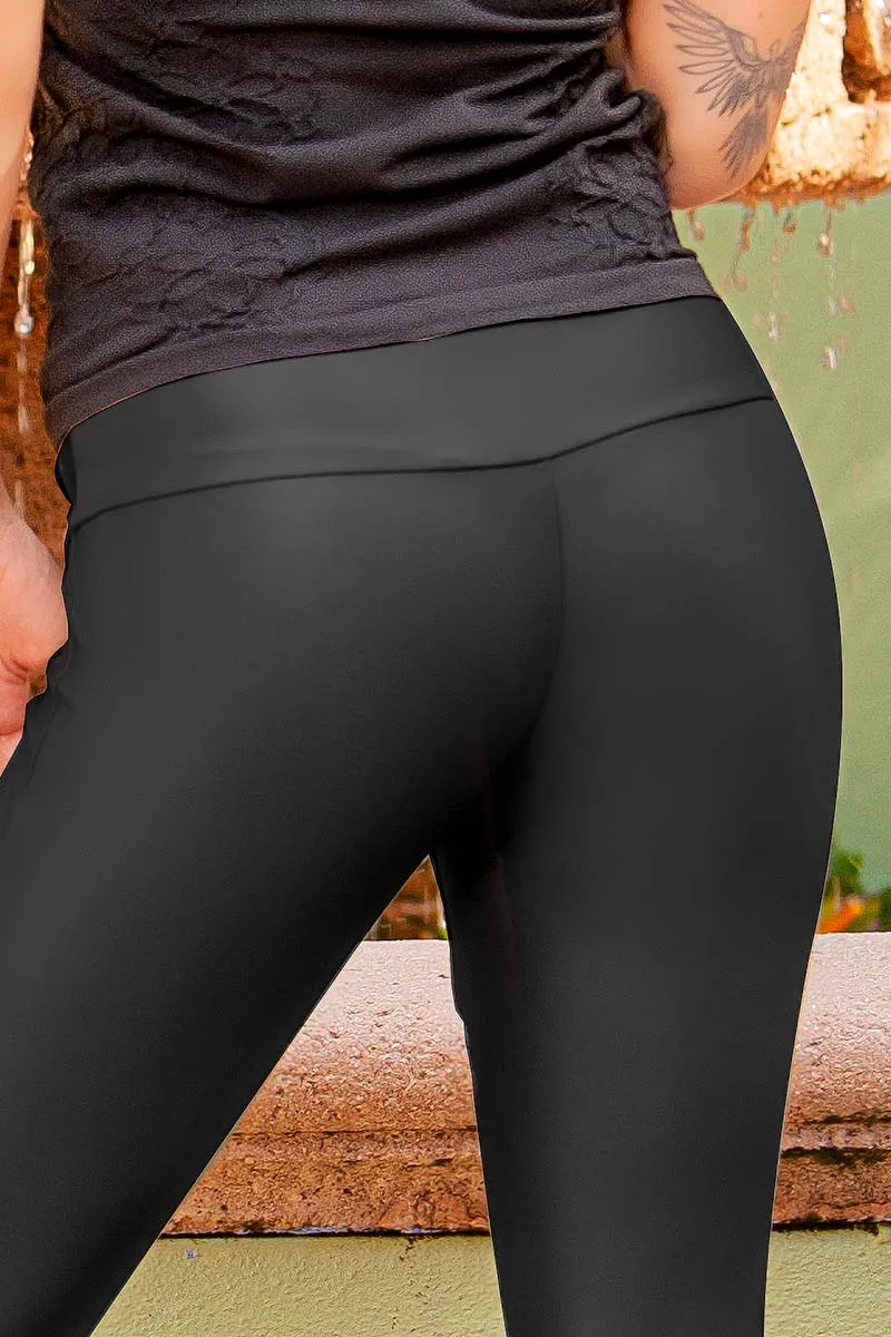 Alto Giro Glossy Zipper Legging