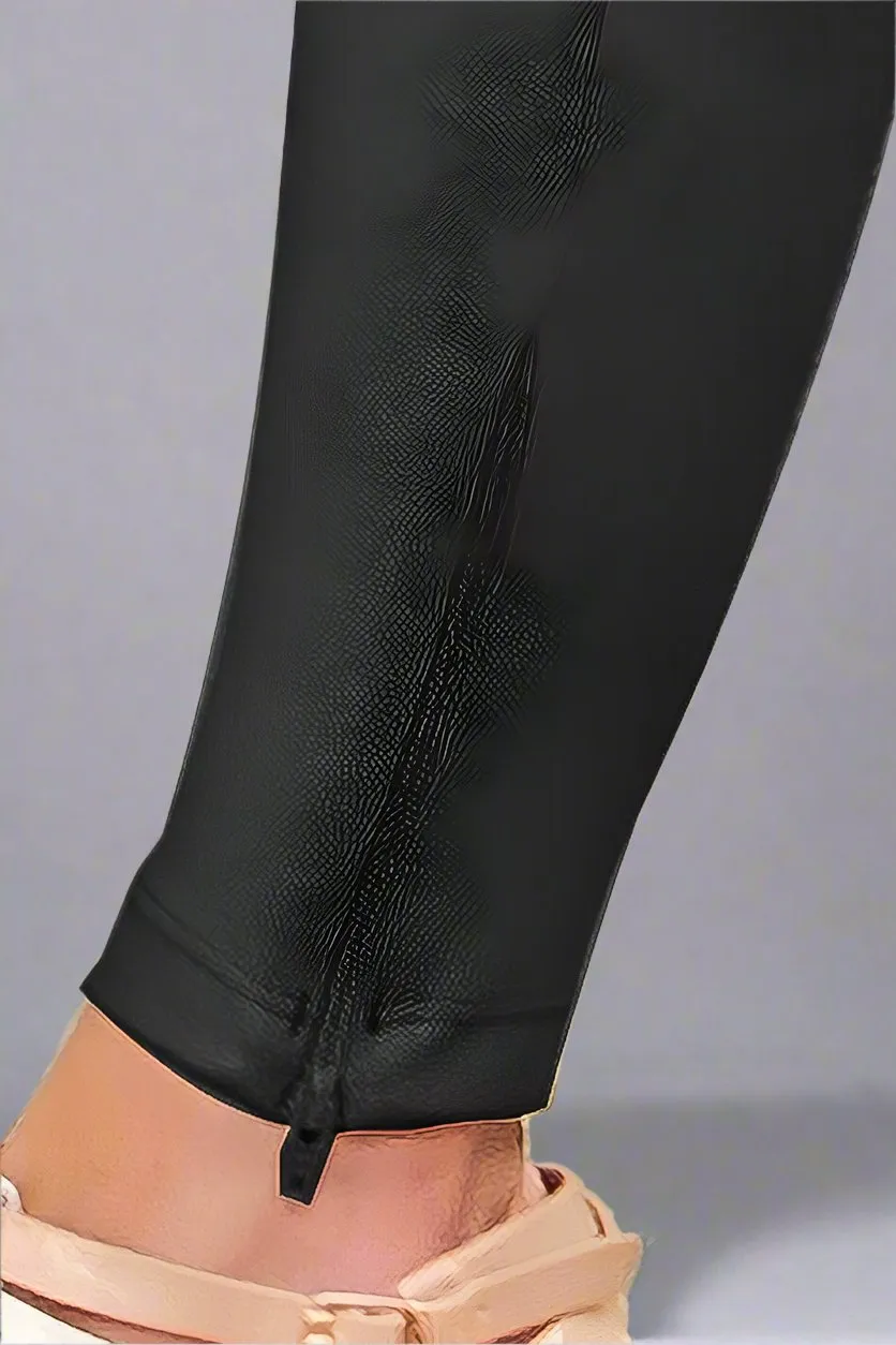 Alto Giro Glossy Zipper Legging