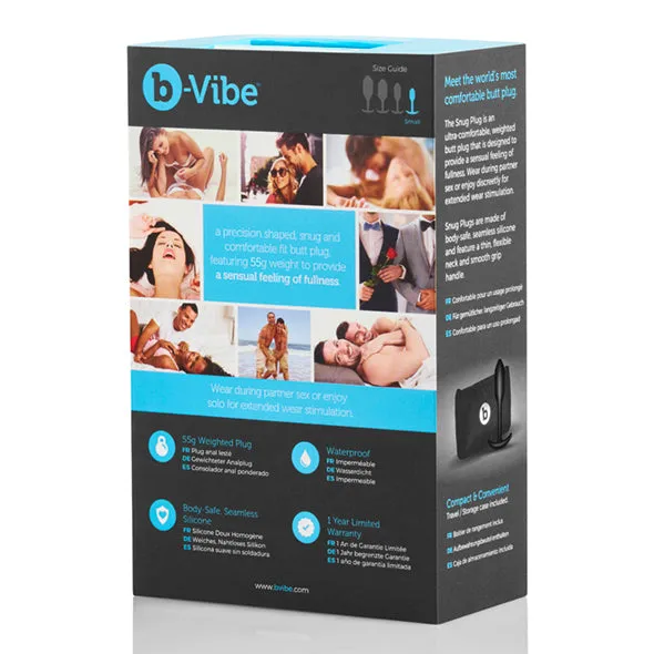 B-Vibe Snug Plug Anal 9 Cm
