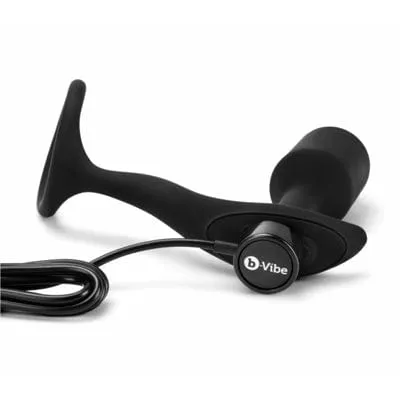 b-Vibe - Vibrating Snug Plug & Tug Medium - Black