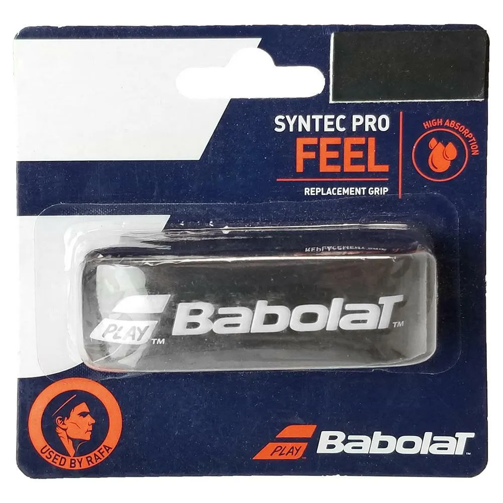 Babolat Syntec Pro Replacement Grips (Black, White or Black/Yellow)