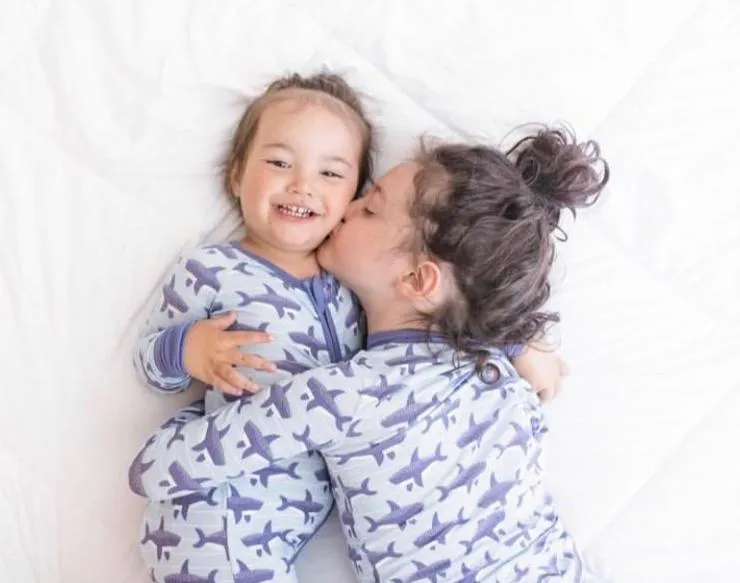 Baby Sharks Sleepsuit