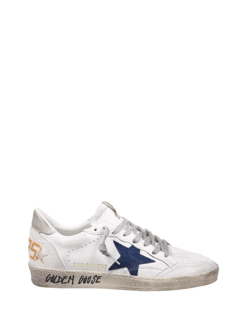 Ballstar Nappa Upper Toe And Spur Suede Star Leather Heel