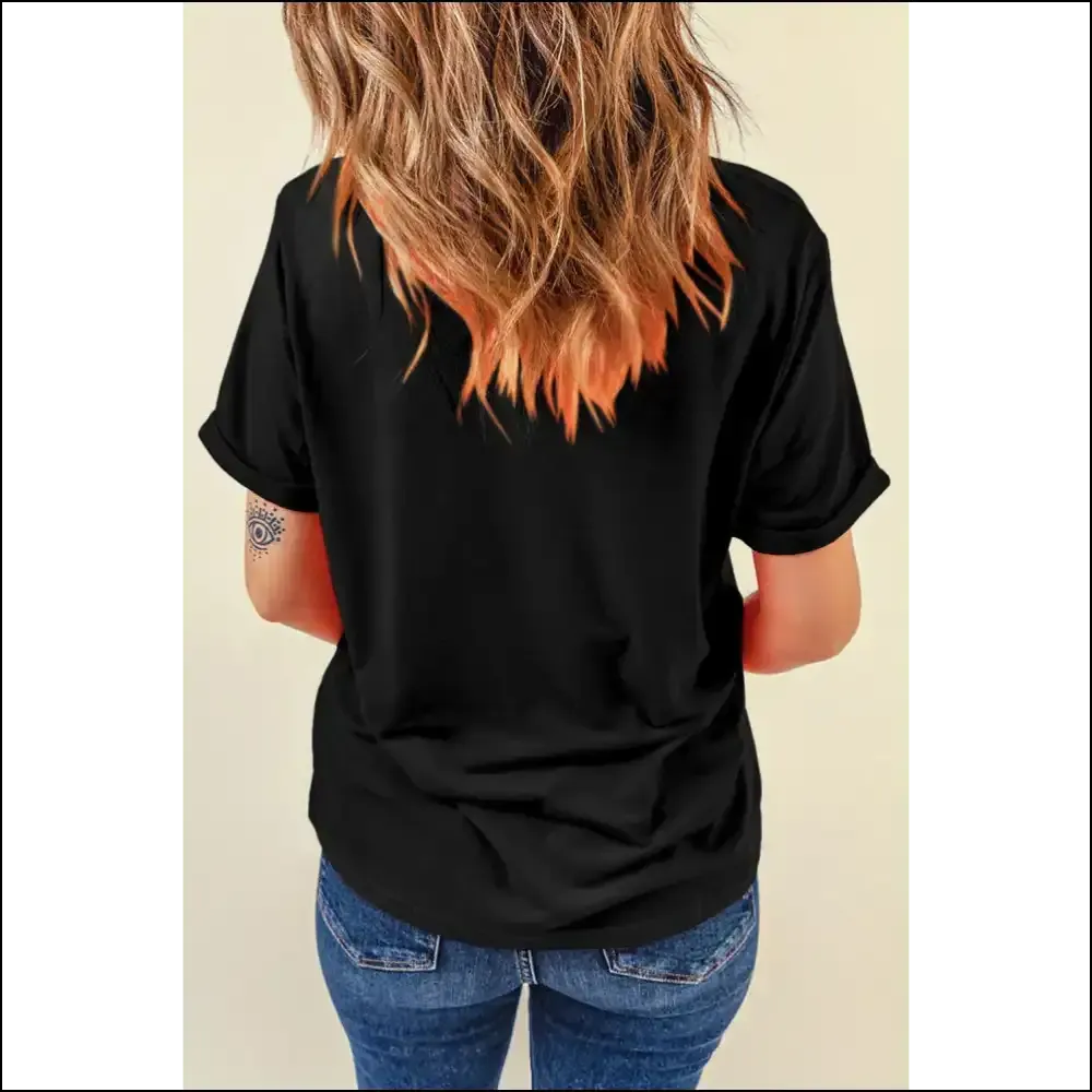Black Rhinestone Heart Tee: Feeling  Fabulous? ️ Needful Things