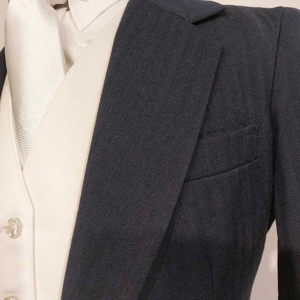 Boys Navy Suit with 2 Pairs of Jods
