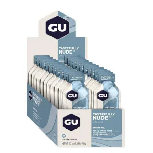 Caja de Geles Tastefully Nude (Just Plain) GU Energy