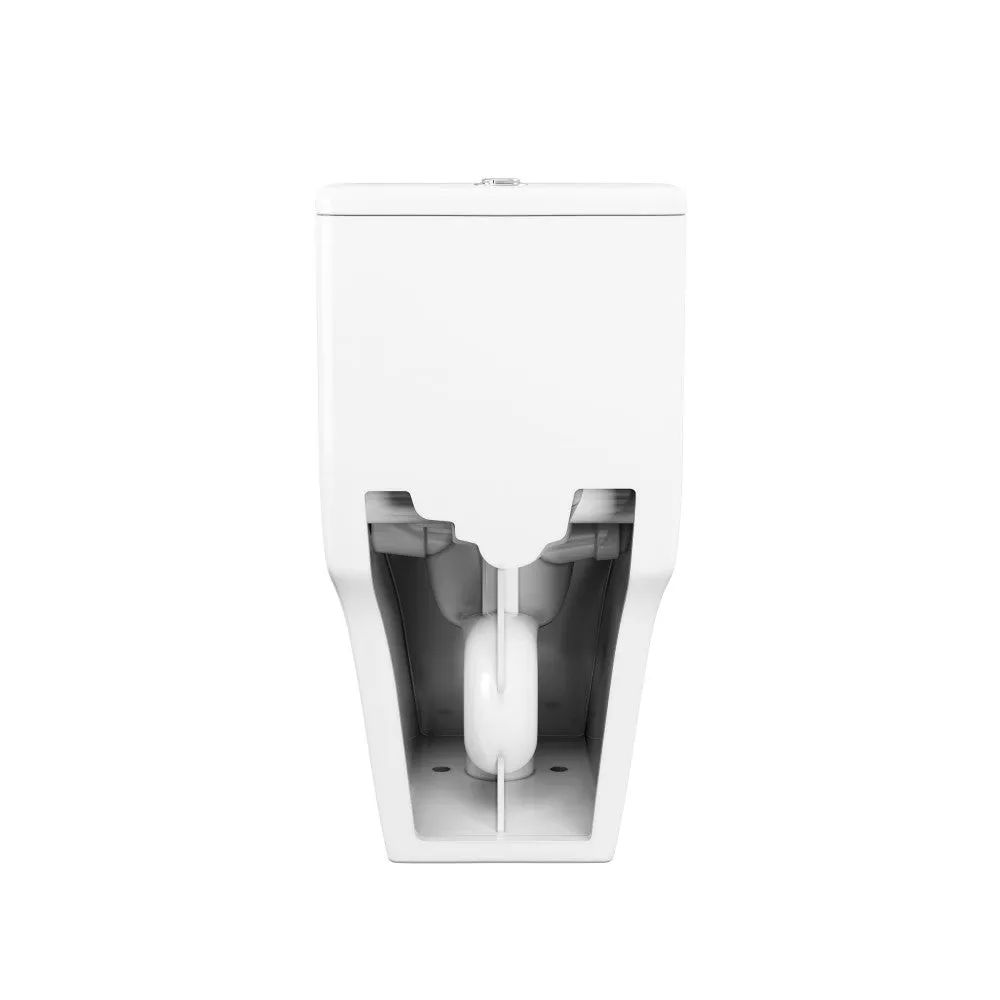 Cascade One-Piece Compact Toilet Dual-Flush 1.1/1.6 gpf