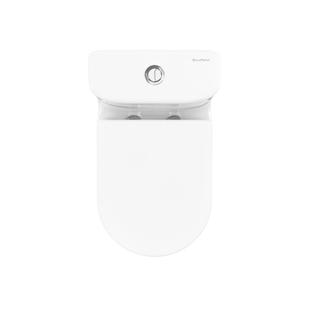 Cascade One-Piece Compact Toilet Dual-Flush 1.1/1.6 gpf