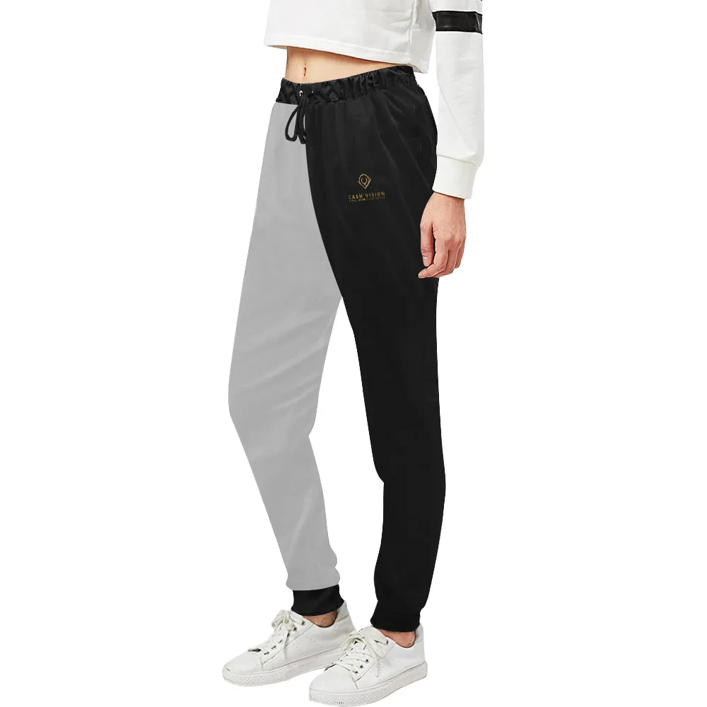 Cash Vision Sweatpants - Black Grey