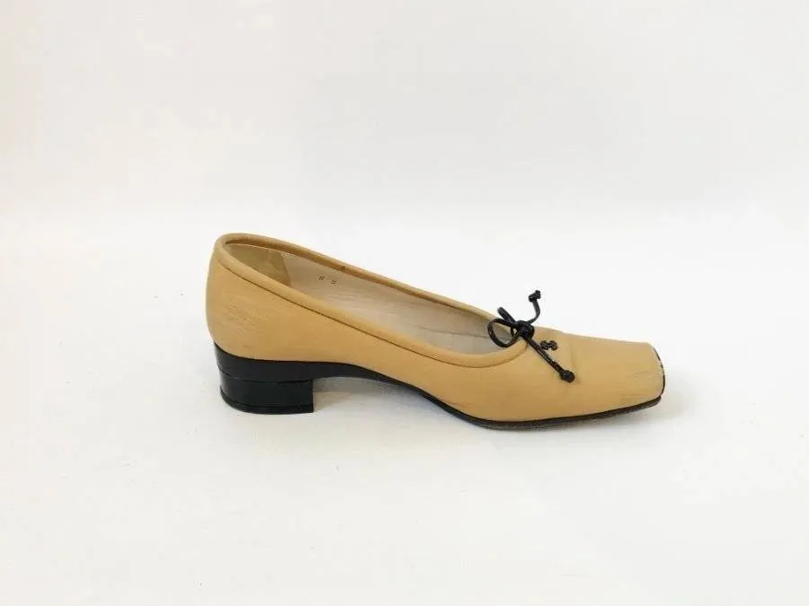 Chanel Square Toe Pump Size 8