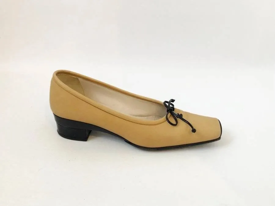 Chanel Square Toe Pump Size 8