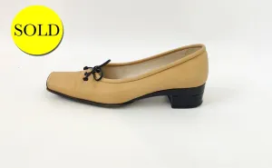 Chanel Square Toe Pump Size 8