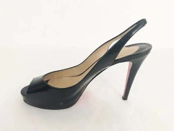 Christian Louboutin Leather Slingback Size 10