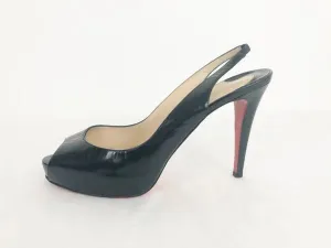 Christian Louboutin Leather Slingback Size 10