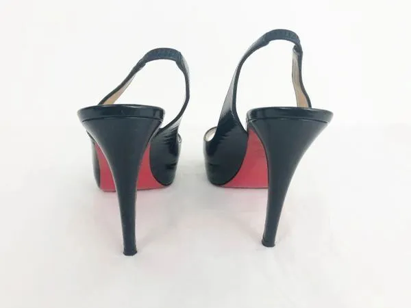 Christian Louboutin Leather Slingback Size 10