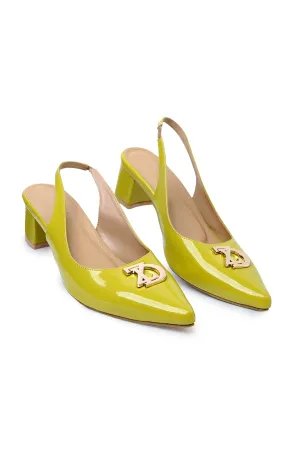 Clara Shoes - Moon Green
