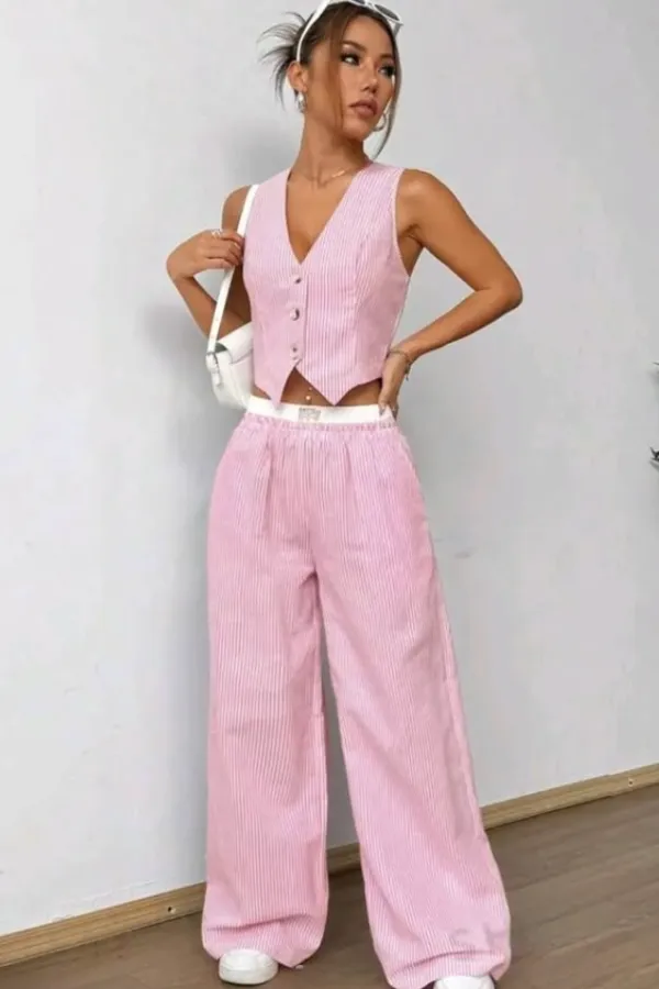 Clara | Style and Comfort Vest Set