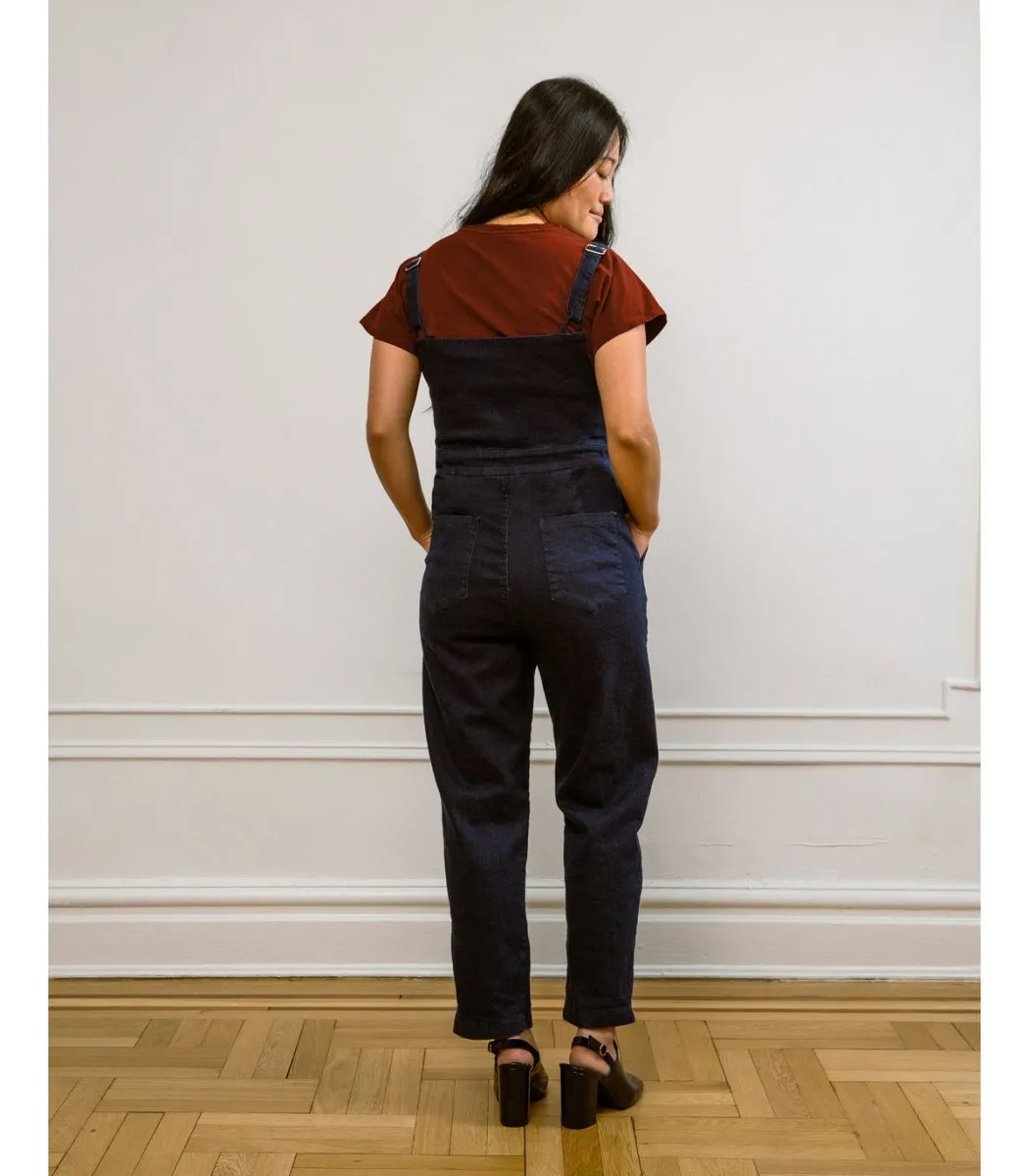 Claudia Jumpsuit in Dark Indigo