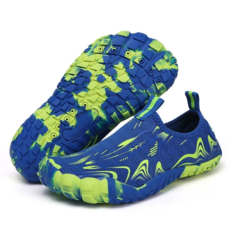 Colorful Flexible Slip On Barefoot Sneakers for Children