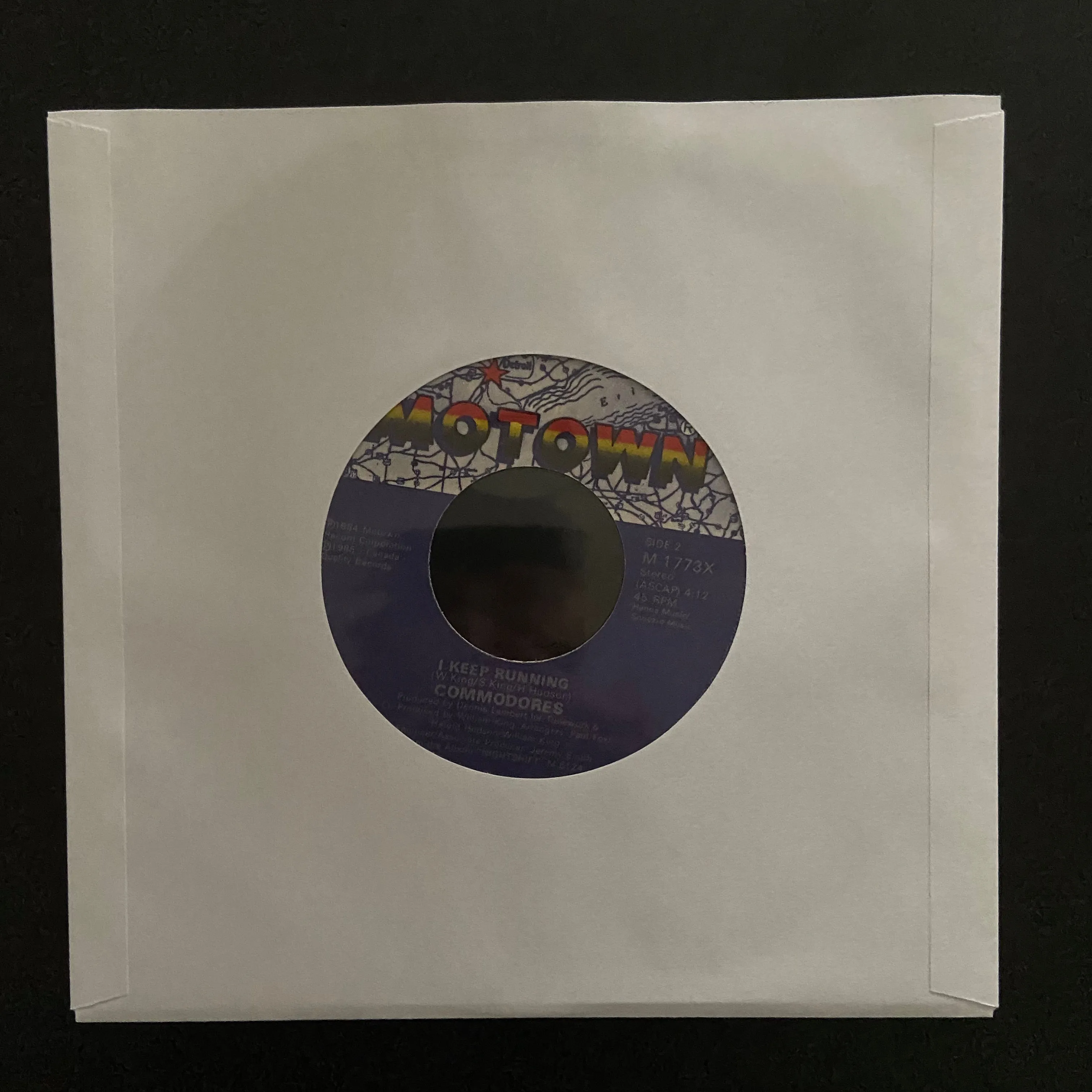 Commodores: Nightshift / I Keep Running (7")