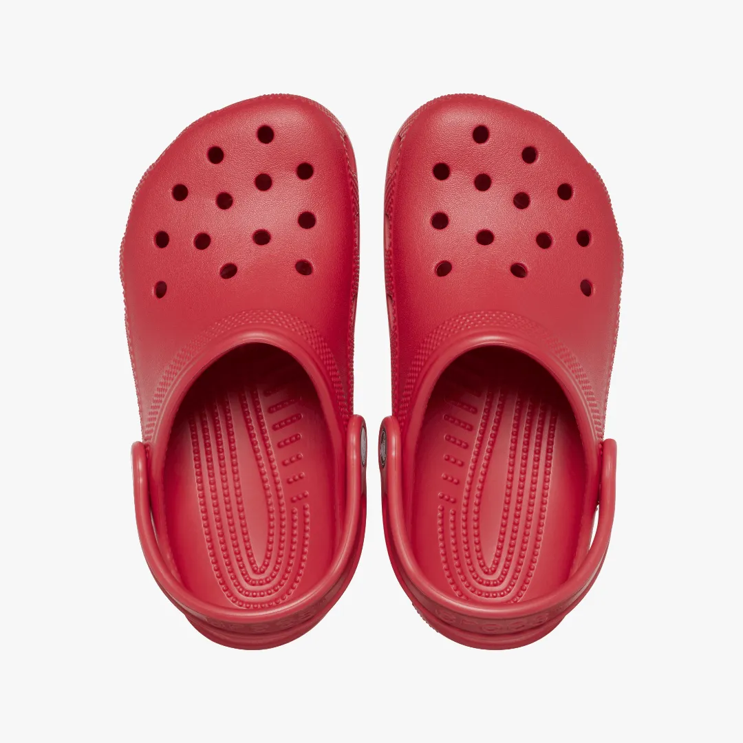 Crocs 206990-6WC CLASSIC TODDLER Clogs Varsity Red