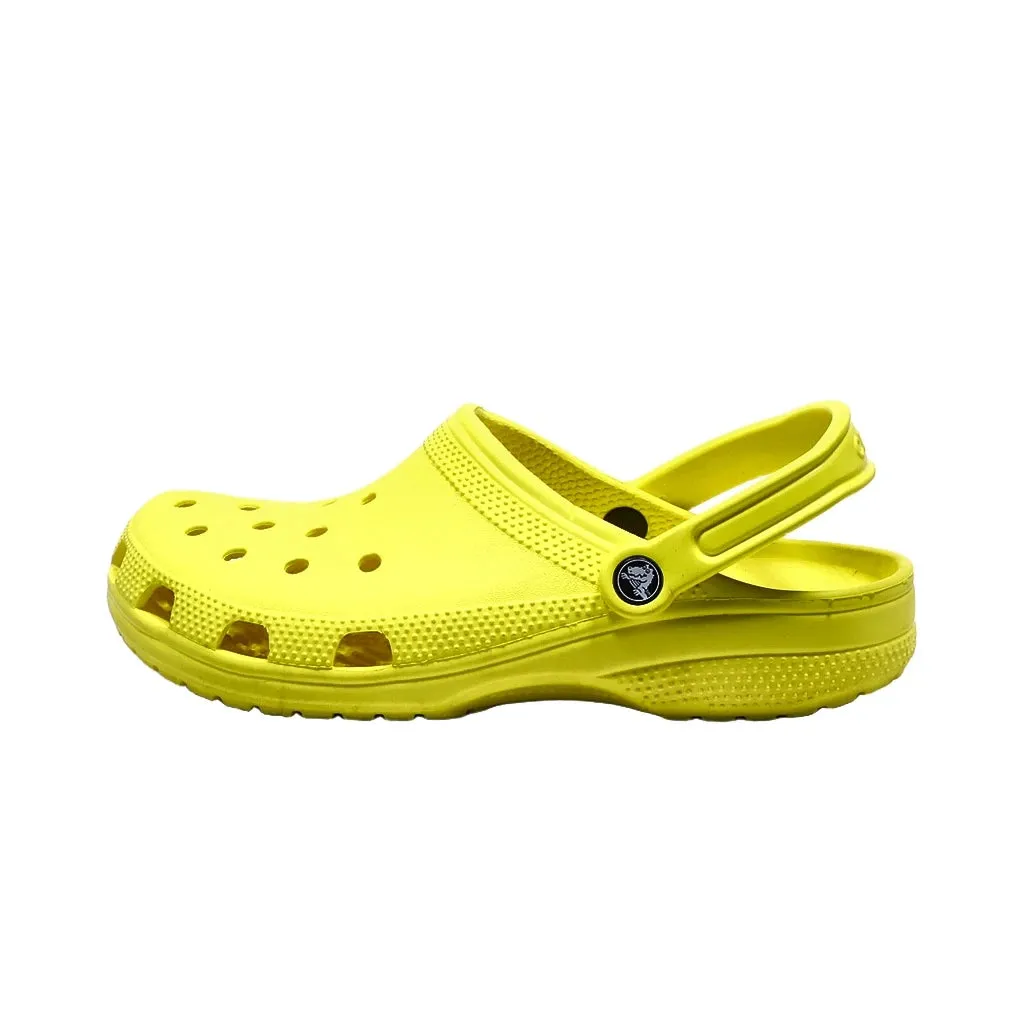 Crocs Classic Clogs Rubber Yellow Colour For Men