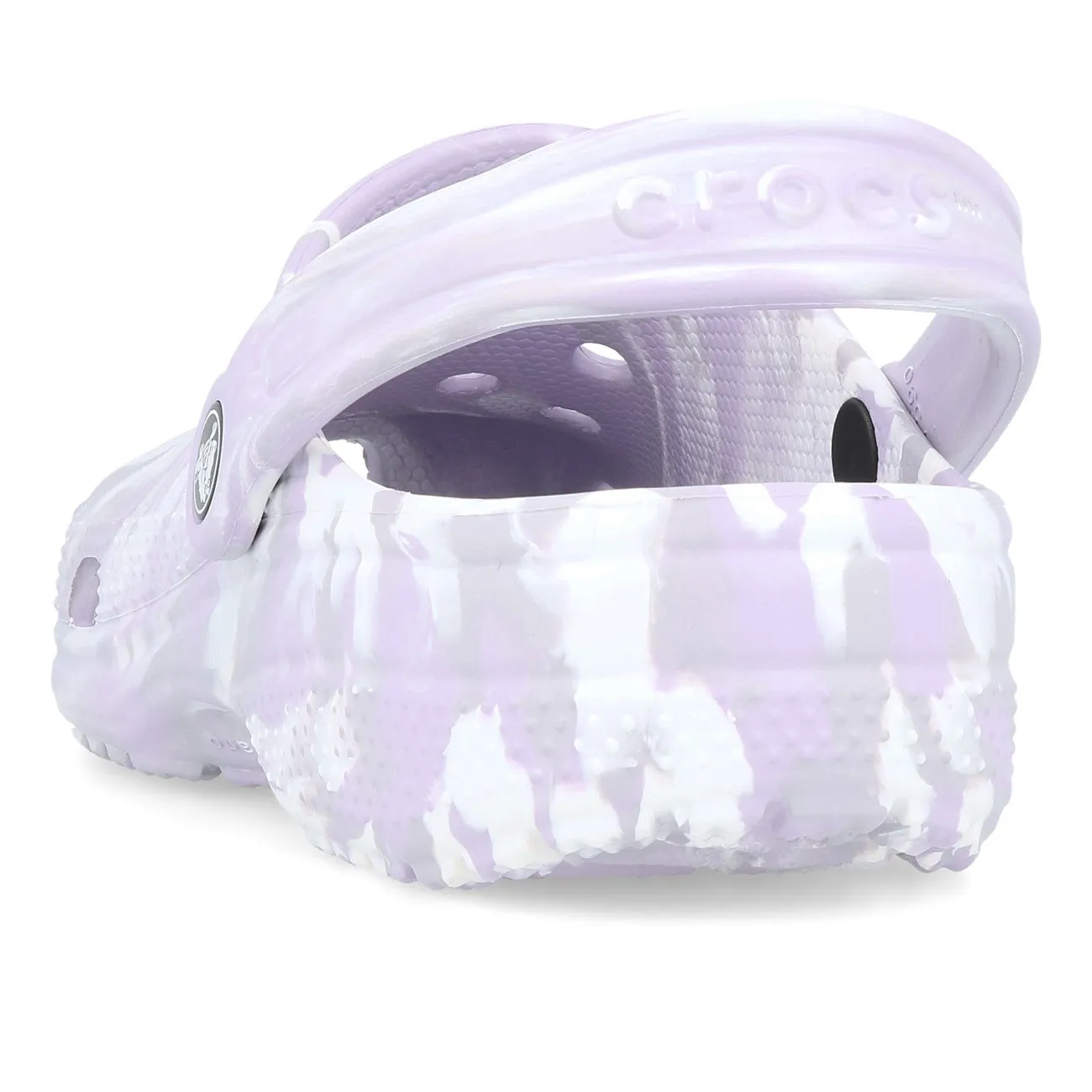 Crocs Classic Marbled Clog Lavender Multi