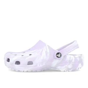 Crocs Classic Marbled Clog Lavender Multi